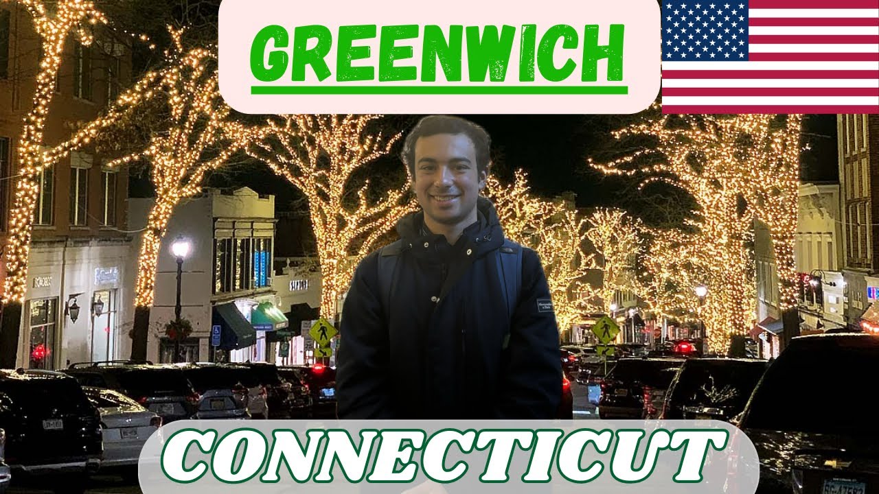 Greenwich, Connecticut At Night | Home of America's Wealth