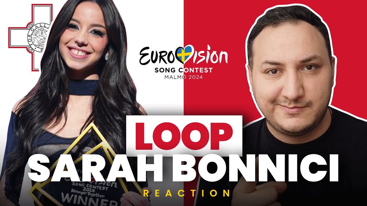 SARAH BONNICI - LOOP REACTION! | EUROVISION 2024 MALTA 🇲🇹 | #UnitedByMusic