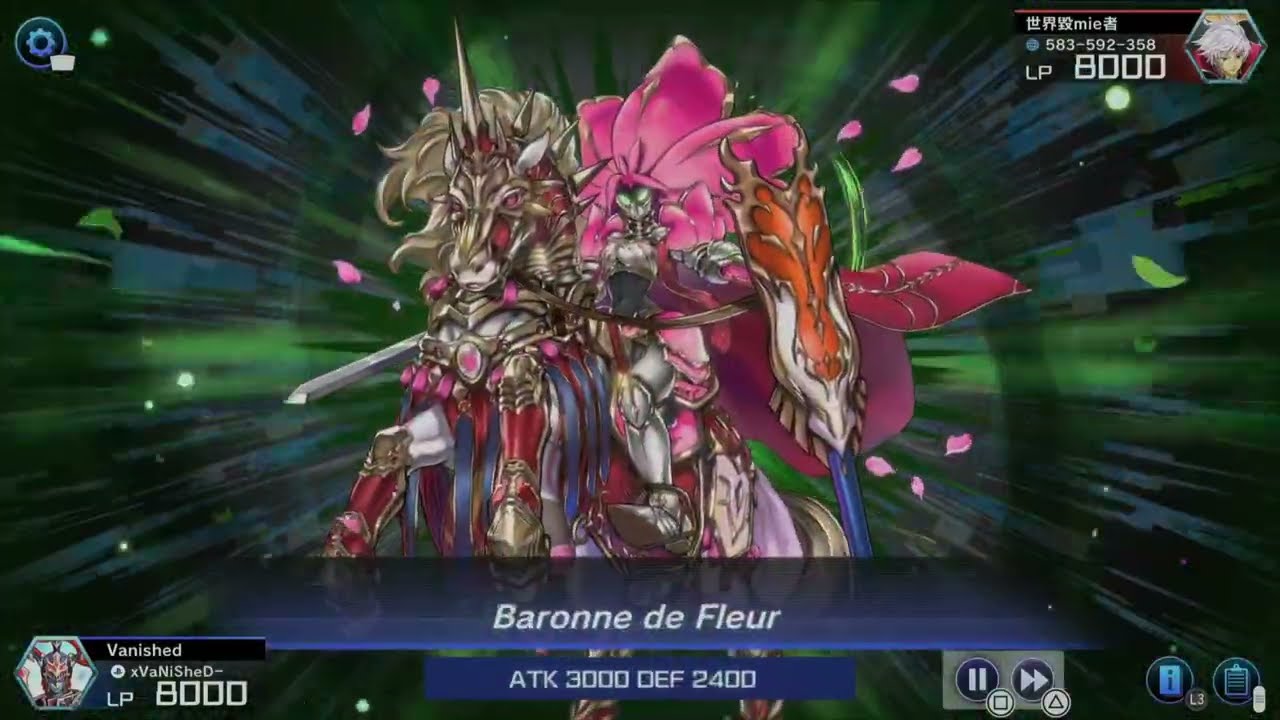 Baronne de Fleur in Virtual World | Yu-Gi-Oh! Master Duel