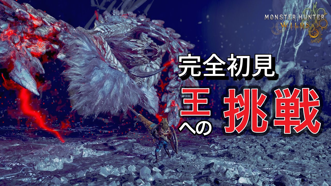 【モンハンワイルズ】完全初見！歴戦王アルシュベルド ランスソロ｜一般ランサー、王を穿つ！