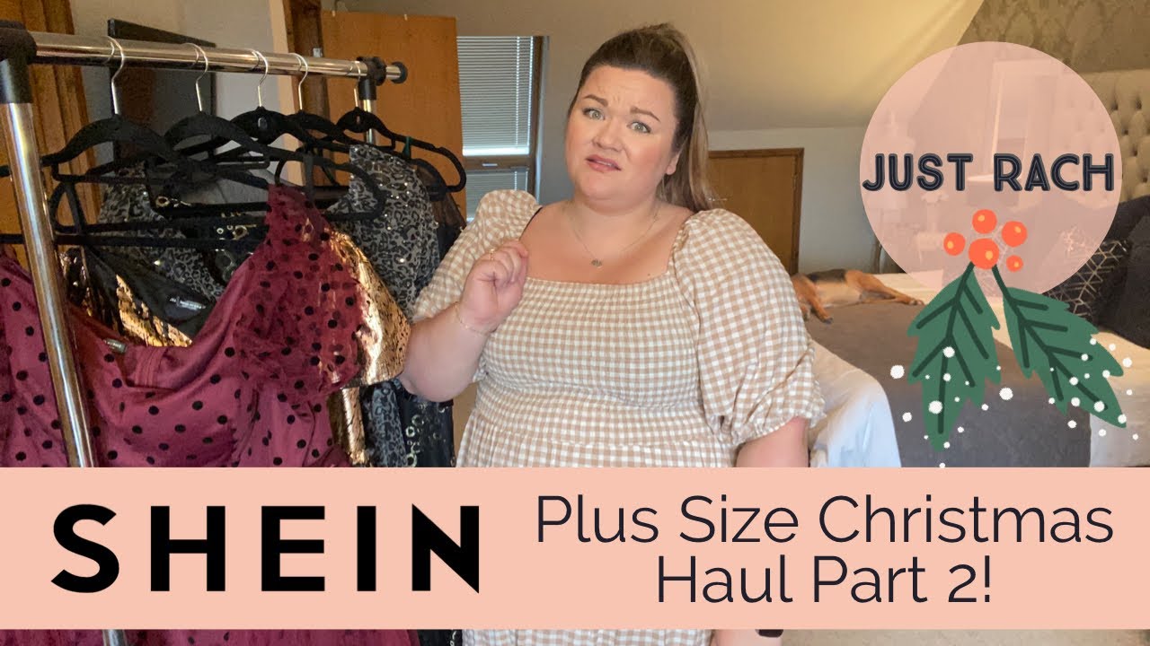 SHEIN AUTUMN/WINTER TRY ON HAUL! (Part 2) - PLUS SIZE FASHION December 2021 | Just Rach ♡