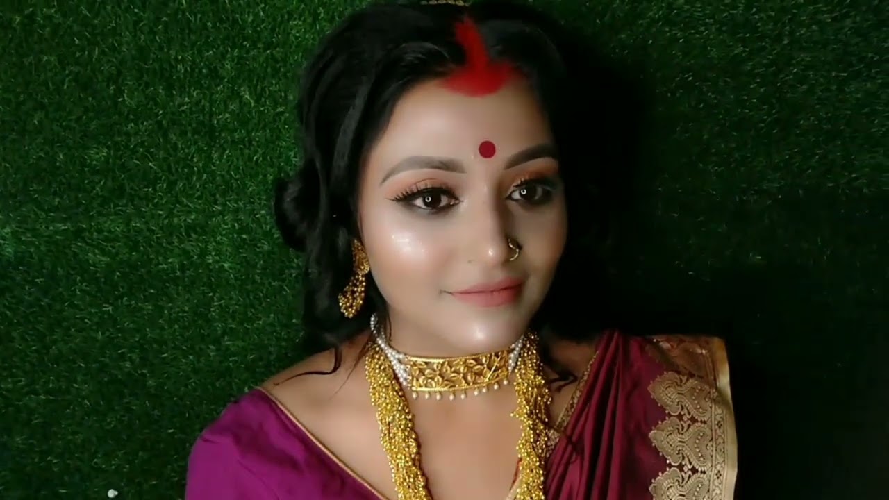 Bengali !! Reception !! look !! makeup !! Bridal