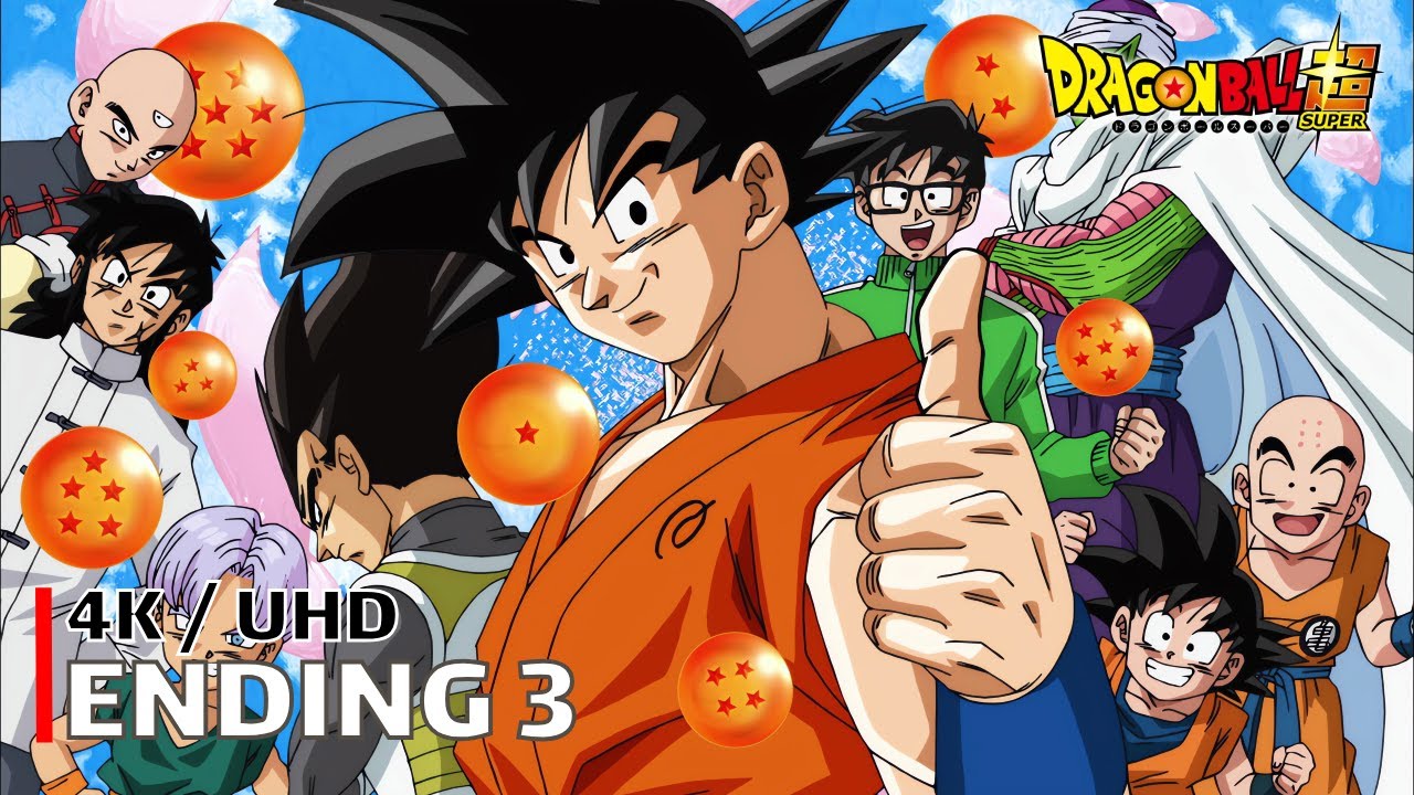 Dragon Ball Super - Ending 3 (Usubeni) | 4K UHD Creditless | Subtitles