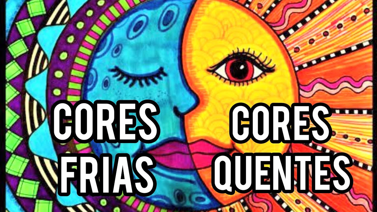 Cores quentes e frias - Aula de Arte | REGINA CARRIEL