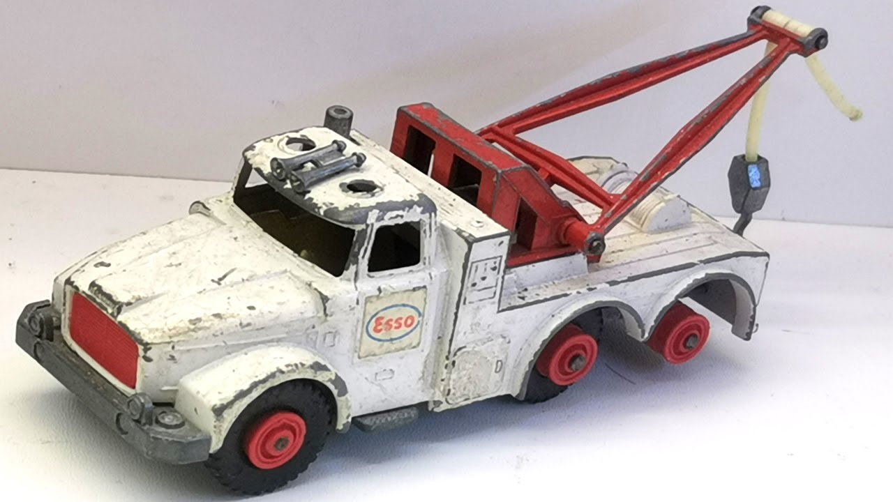 Matchbox ремонт Scammell Heavy Wreck Truck No. K-2. Литая модель