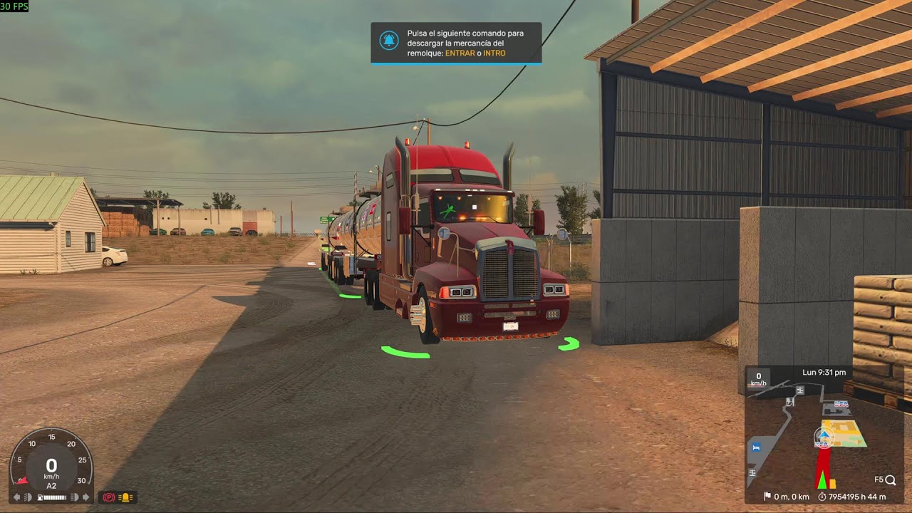 T600 PERRON FULL DE PIPAS #american truck simulator