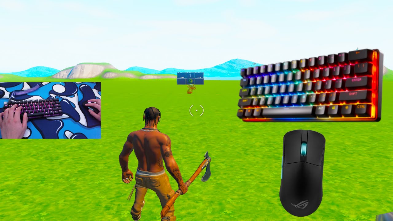 Steelseries Apex Pro Mini ASMR 🤩 Rapid Switches Chill Keyboard Fortnite 3V3V3 Go Goated Gameplay 🎧