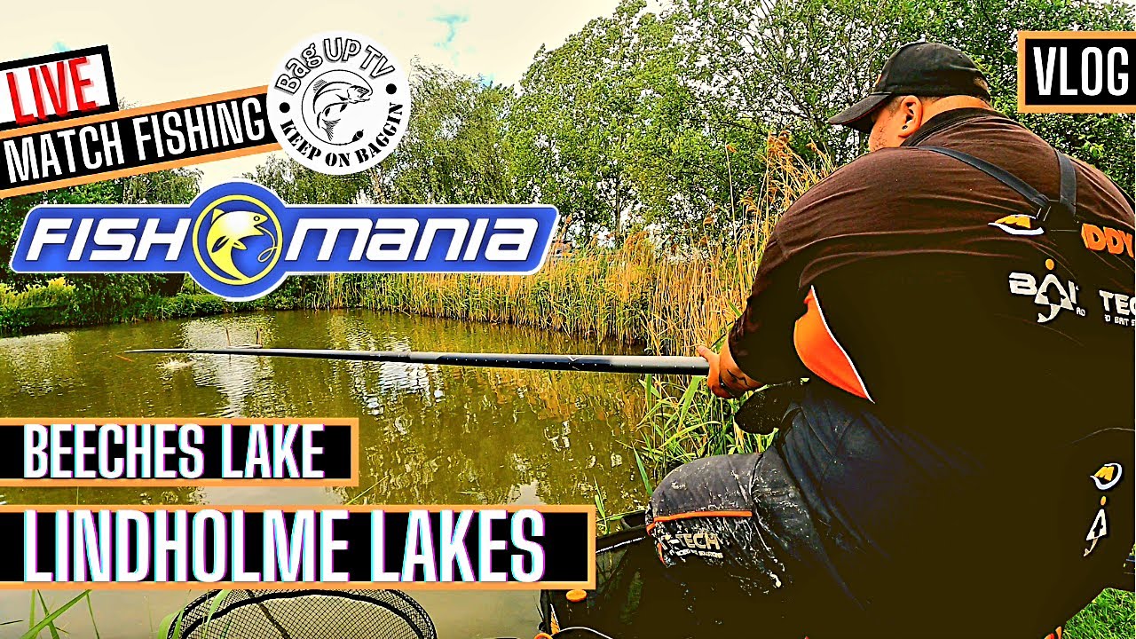 LIVE MATCH FISHING: FISH O' MANIA 2022 QUALIFIER LINDHOLME LAKES | JUNE 2022 BAGUPTV