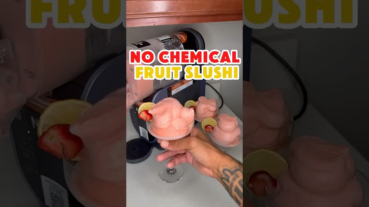No Chemical Natural Fruit Slushie