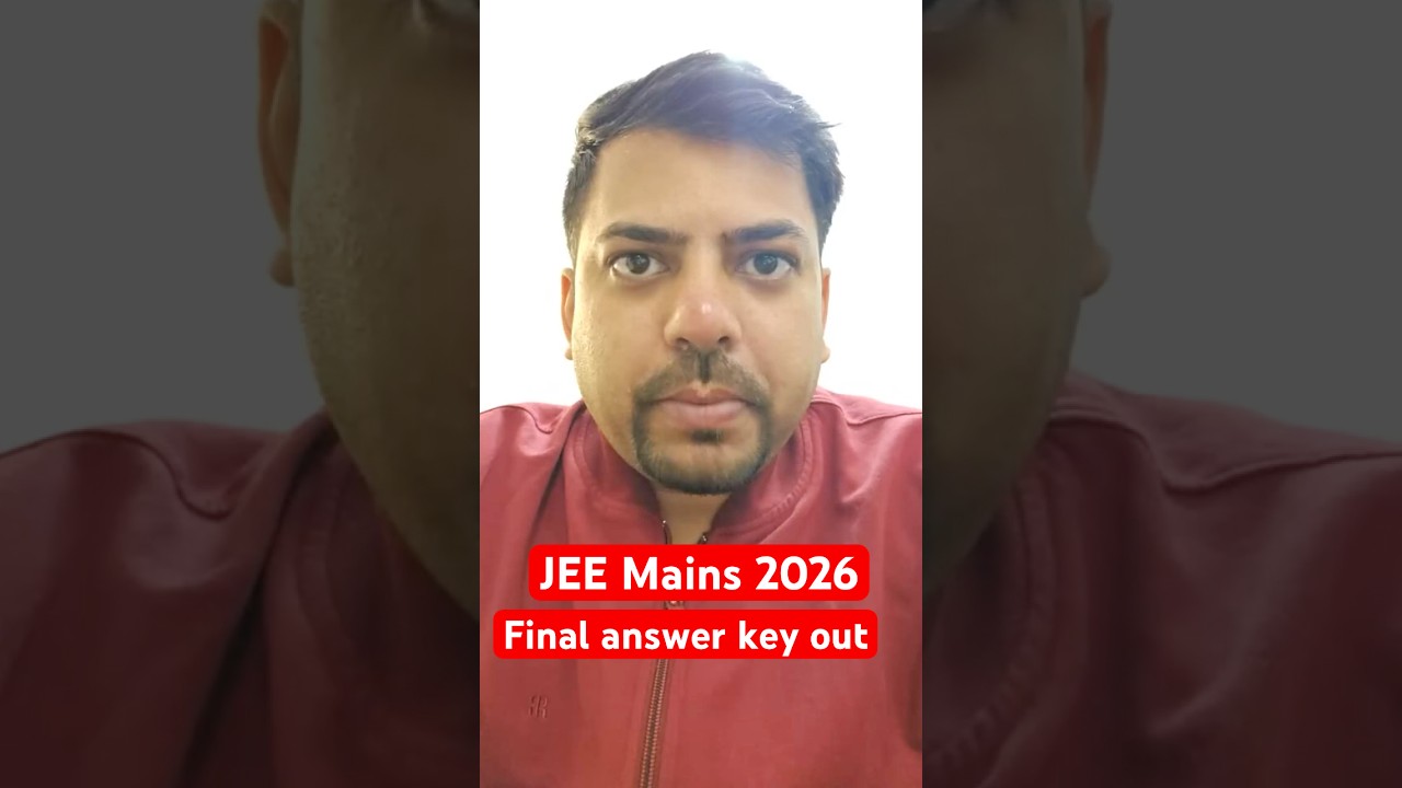 JEE Mains 2026 Final Answer Key Wrong 😳 | ✅NTA URGENT UPDATE | #jeemains2026 #jeemainsresult #short