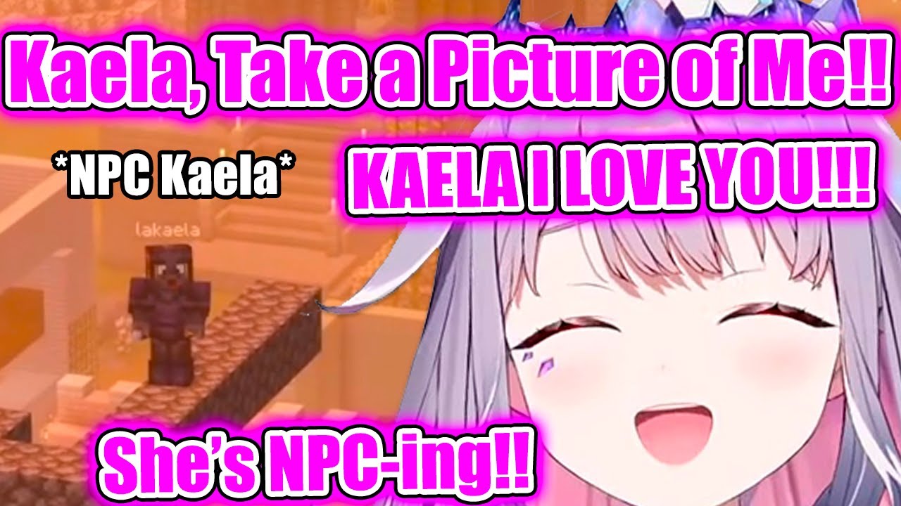 All of Biboo’s Interactions with NPC Kaela Are So Wholesome 【Hololive EN】