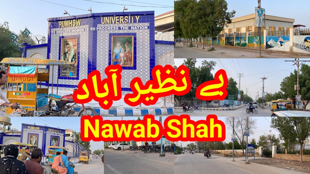 Beauty of New NawabShah (Benazirabad) || SA Road Cover 