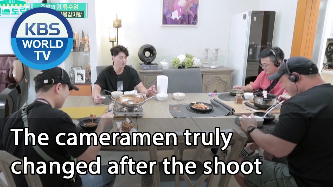 The cameramen changed after the shoot (Stars' Top Recipe at Fun-Staurant) | KBS WORLD TV 201027