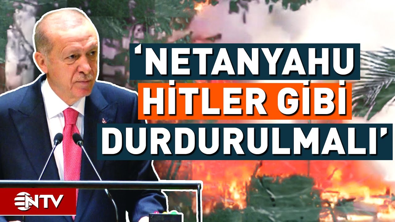 Erdoğan, BM Genel Kurulu'nda Çok Sert İfadelerle İsrail'i Hedef Aldı | NTV