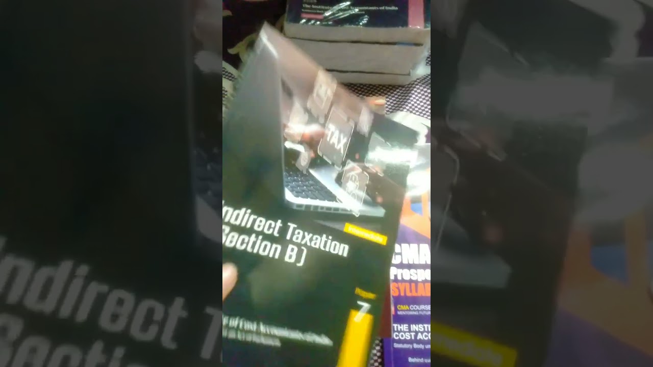 CMA INTERMEDIATE NEW SYLLABUS 2022 BOOKS UNBOXING ||