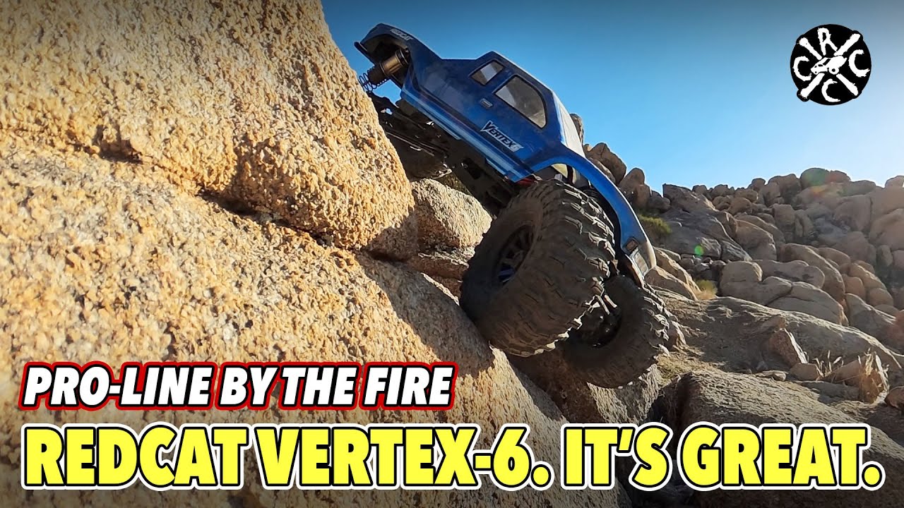 Pro-line By The Fire 2025: Redcat Vertex-6 on the Rocks...It's Pretty Great.