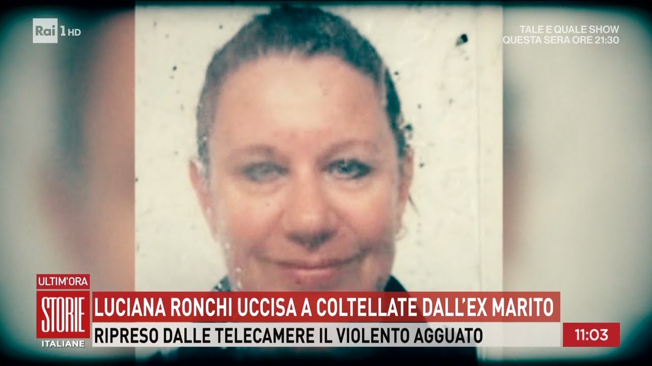 Omicidio Luciana Ronchi, l'ex marito confessa - Storie italiame 24/10/2025