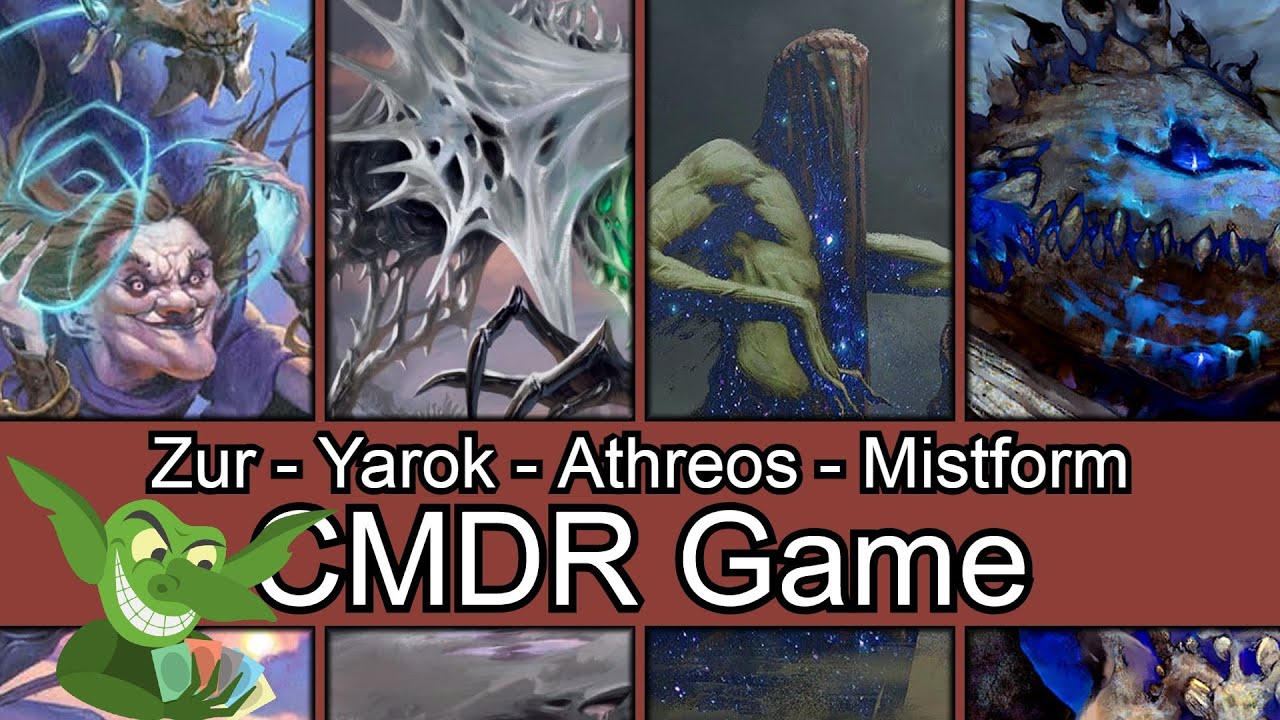Zur vs Yarok vs Athreos vs Mistform Ultimus EDH / CMDR game play