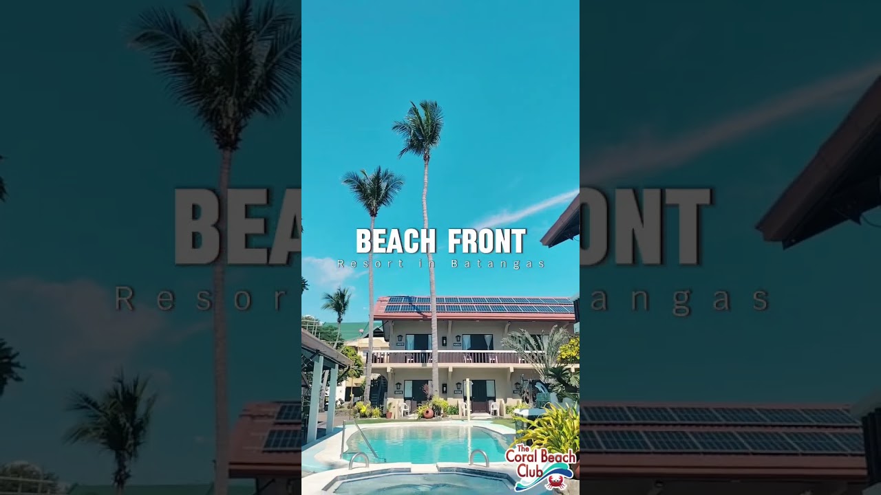 Beach Front Resort in Batangas | Yhe Coral Beach Club