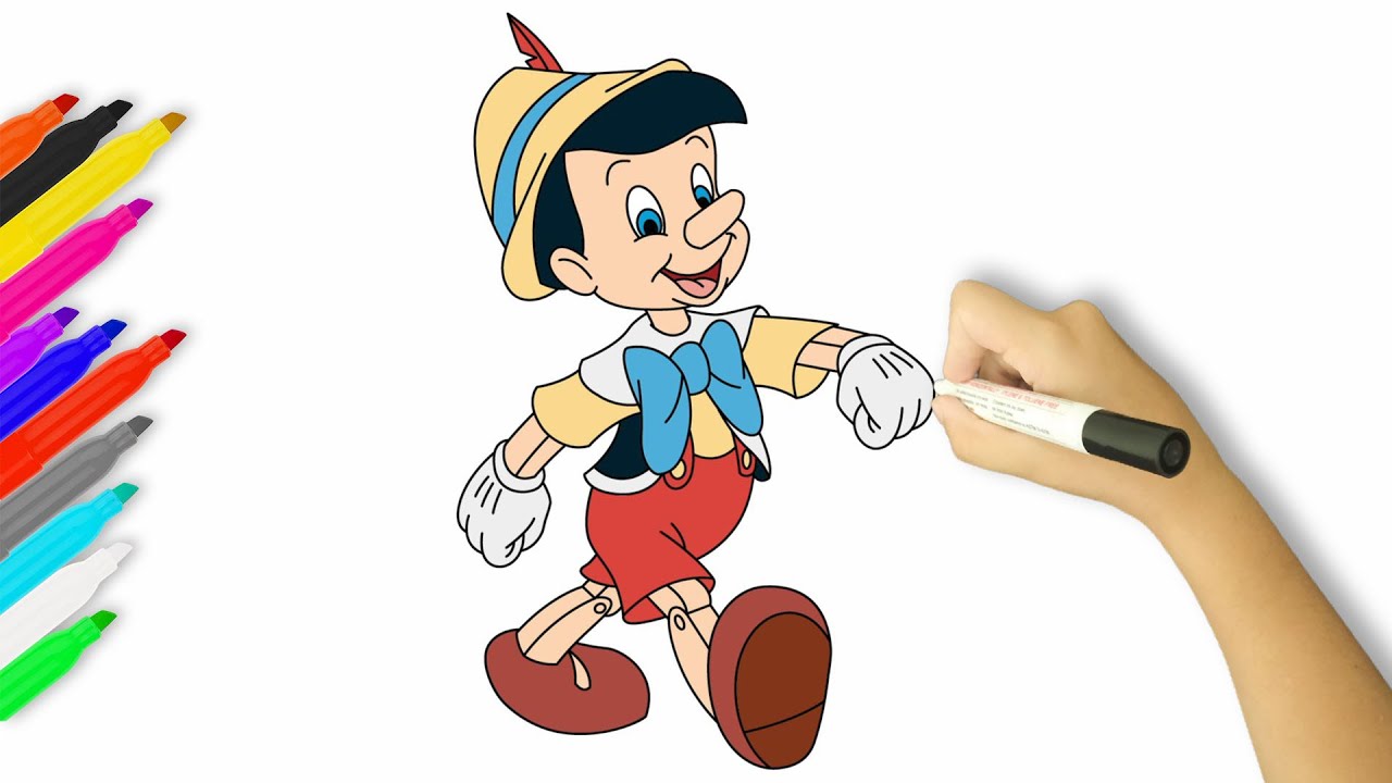 How to Draw Pinocchio
