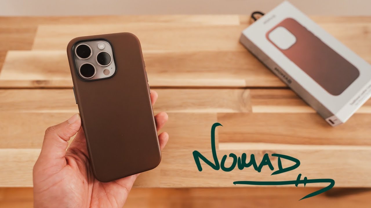 Чехол Nomad Traditional Leather: лучший кожаный чехол для iPhone 16 pro?