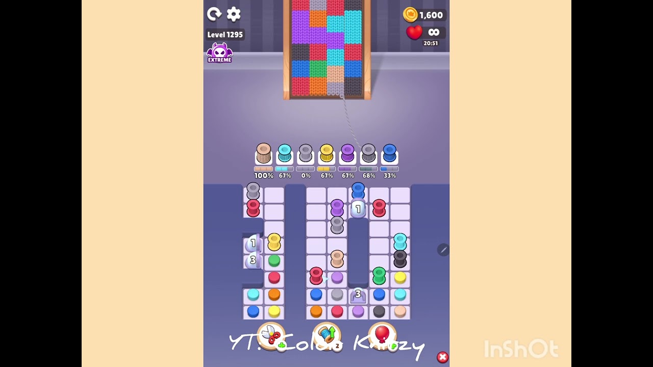 Color Knitzy level 1295 (EXTREME)