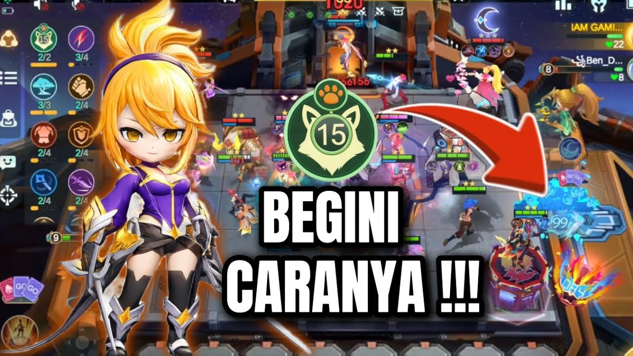GAMPANG BGT BUAT JADI !  TIPS MAIN MEOW GENGS ! MAGIC CHESS GO GO !