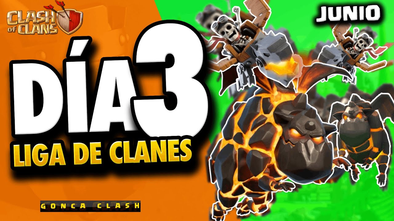 ¿Podremos ASCENDER? ¡Con PLENAZOS! | DÍA 3 CWL LIGA DE CLANES JUNIO 2023 | CLASH OF CLANS 
