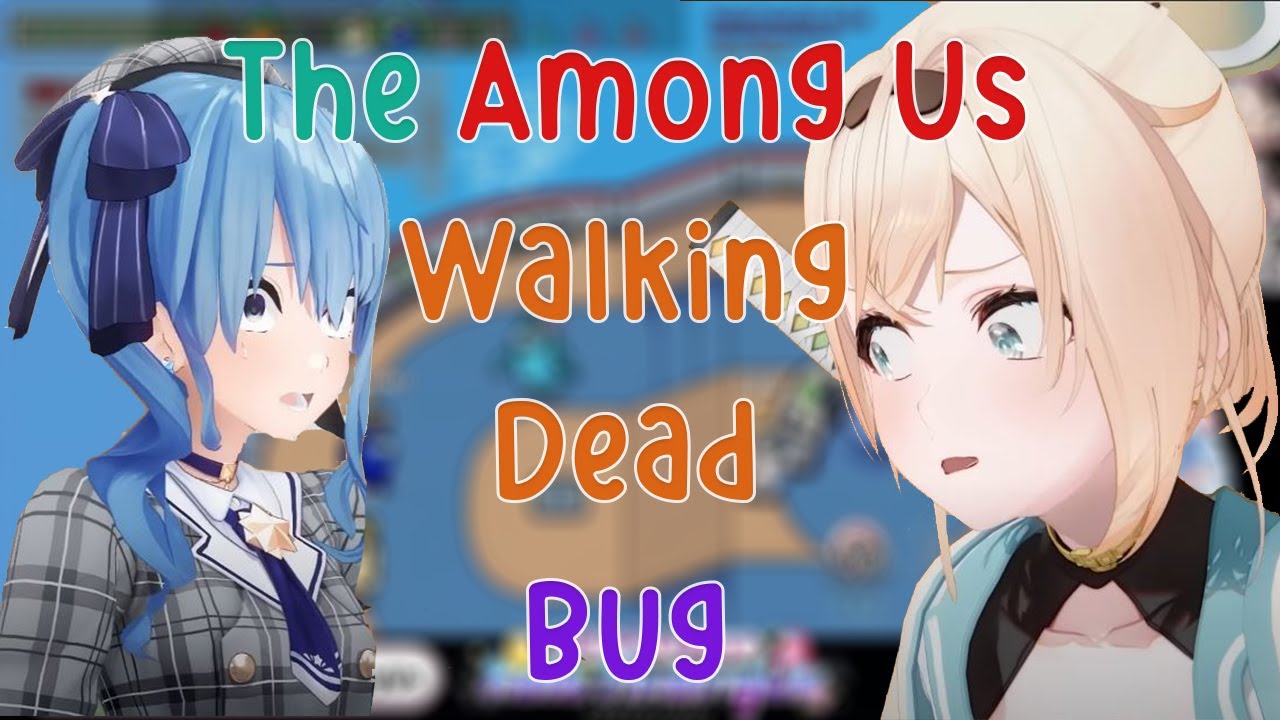 The Among Us Bug That End Up Cost The Game for Iroha with Suisei, Botan, Polka, Lamy, Nene