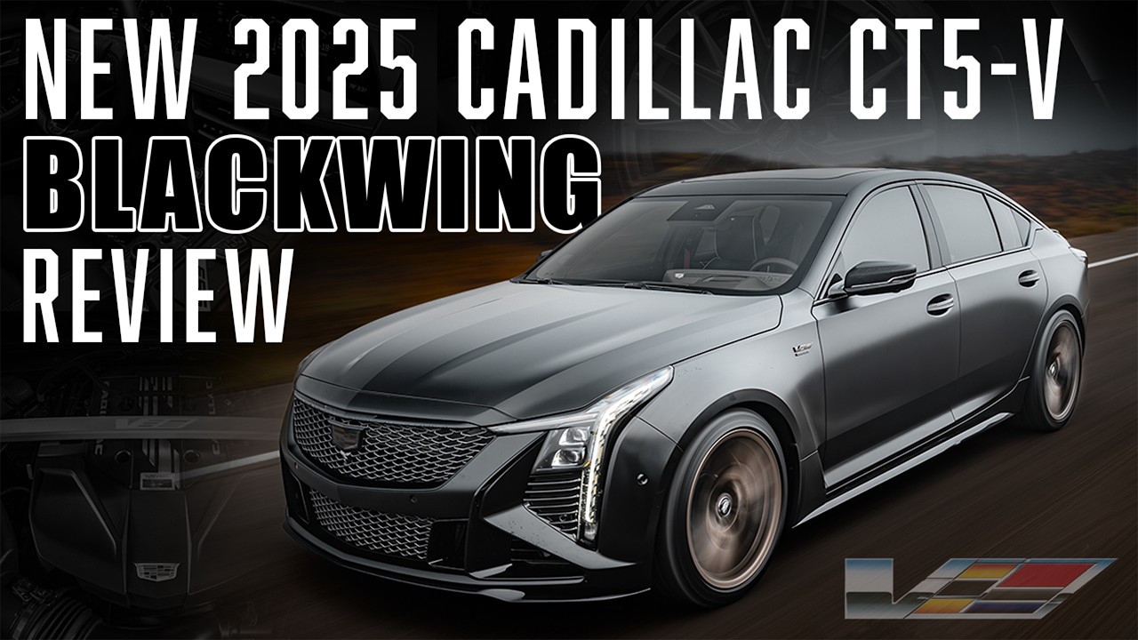 ALL NEW 2025 Cadillac CT5-V Blackwing Review - FSG20 Buildsheet