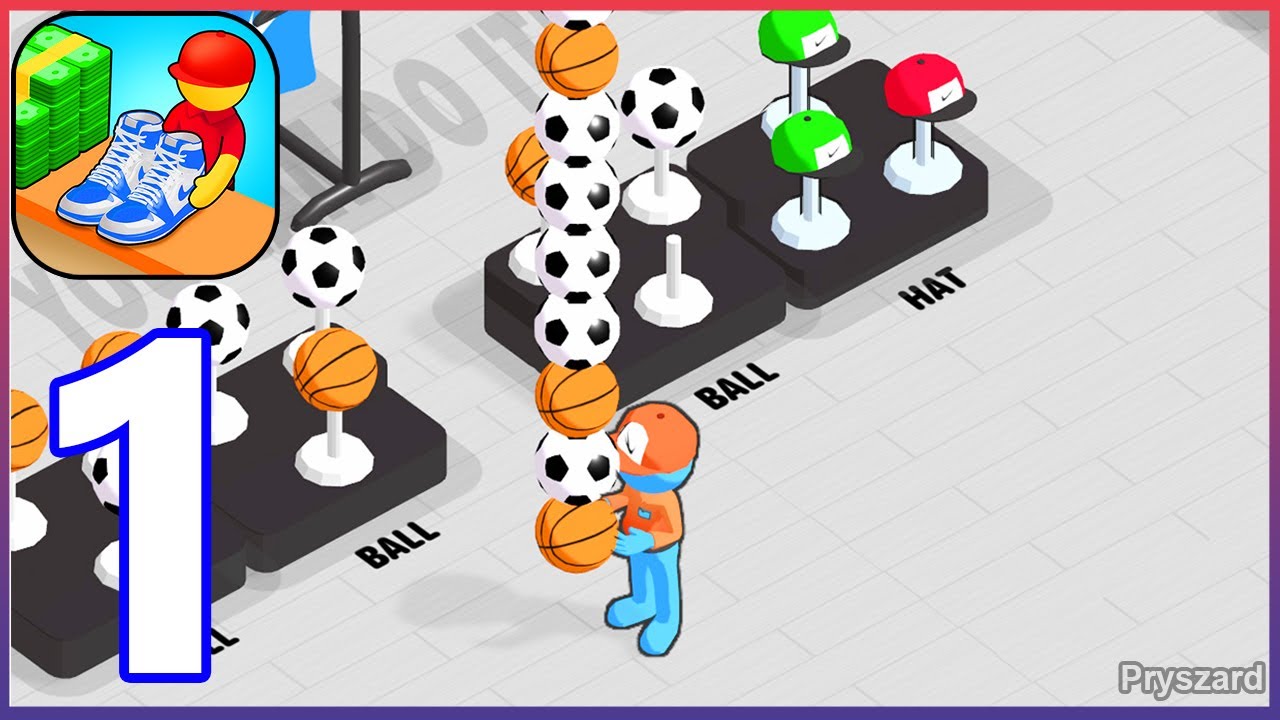 Outlets Rush (by Supercent) Idle Mall Manager - Android Gameplay Part #1