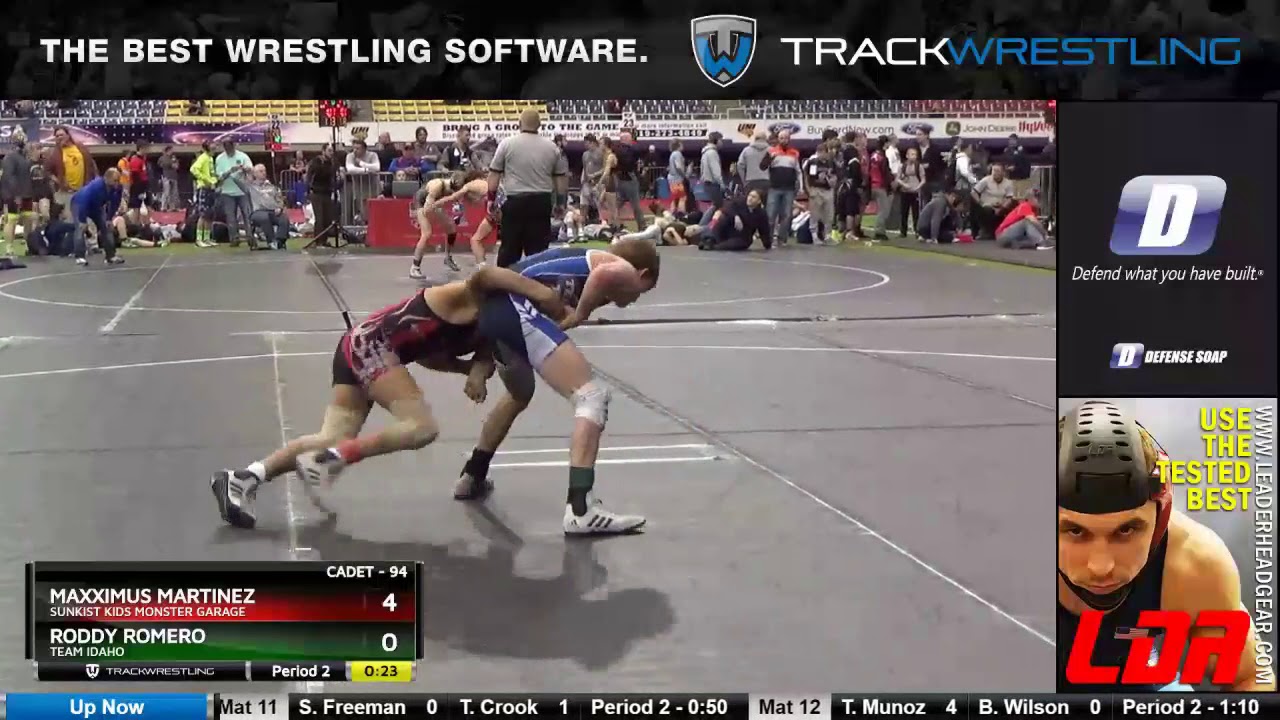 Cadet 94 Roddy Romero Team Idaho Vs Maxximus Martinez Sunkist Kids Monster Garage
