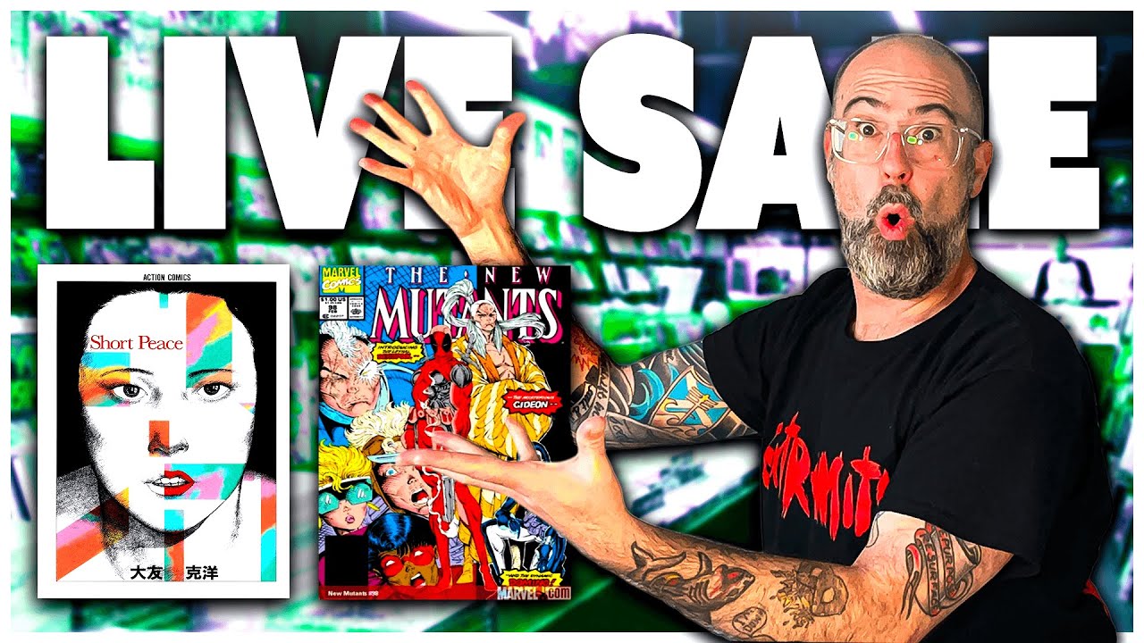 EPIC LIVE COMIC SALE - Keys, Manga, Rare Books, Variants, Slabs, Autographs!