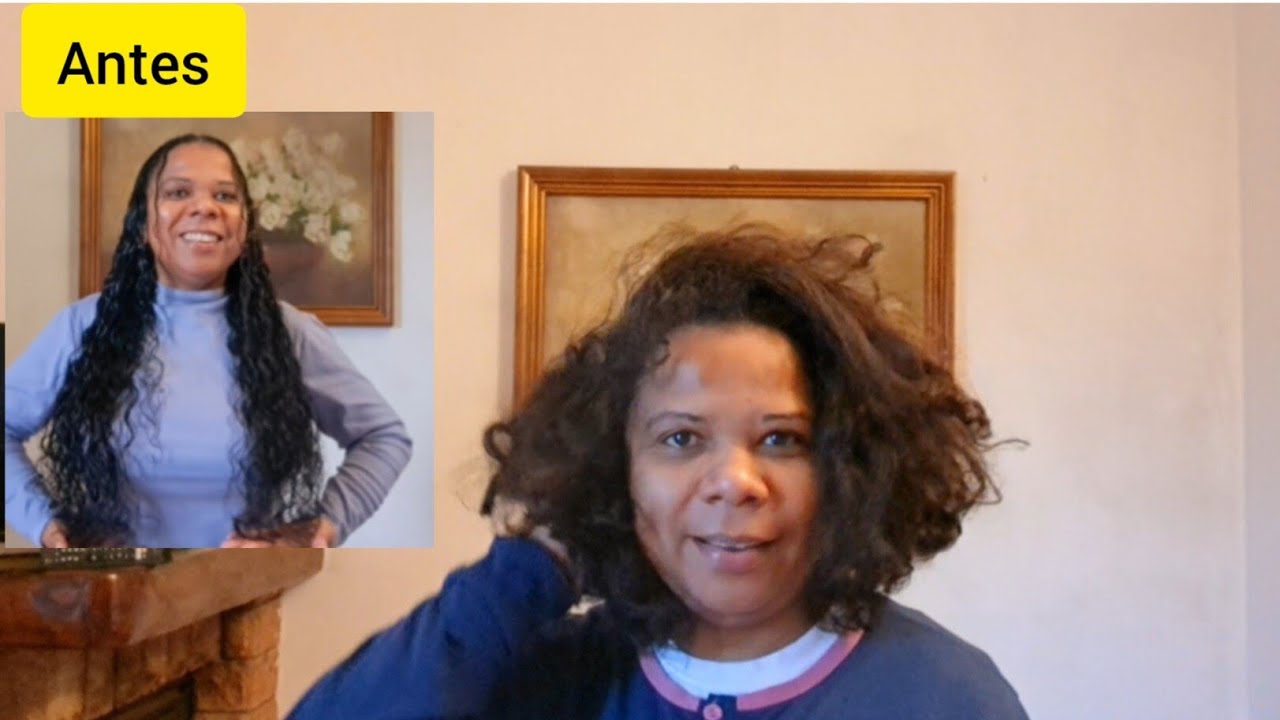 Cortei meu cabelo 