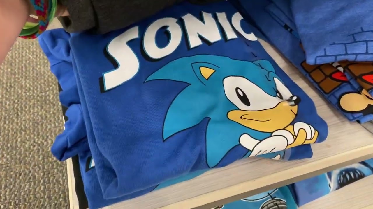 Way Past Cool SEGA Sonic the Hedgehog T-shirts in Kohl's!