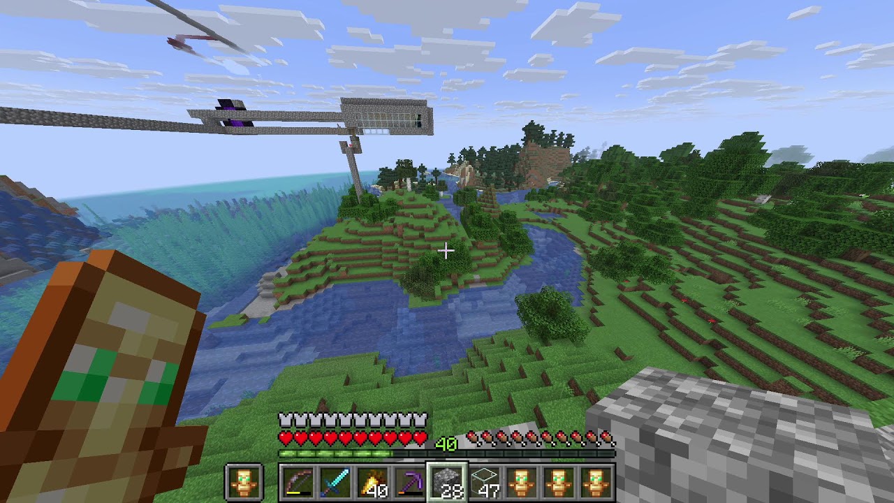 Minecraft realms, trying to capture a warden!!