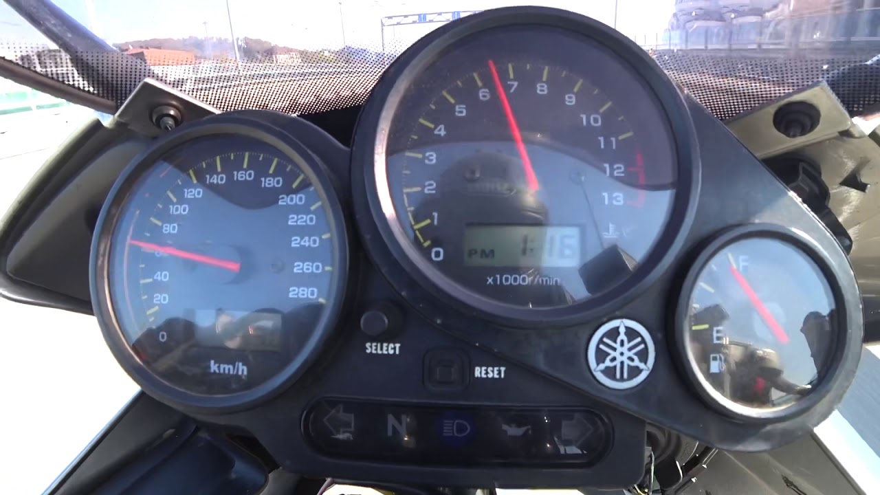 0-240 yamaha fzs1000 fazer