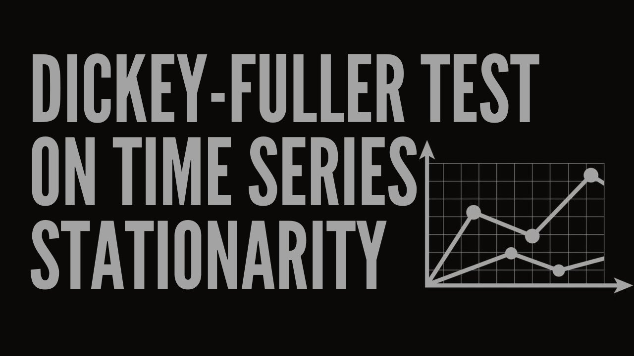 Dickey-Fuller test for Time Series Stationarity using Python