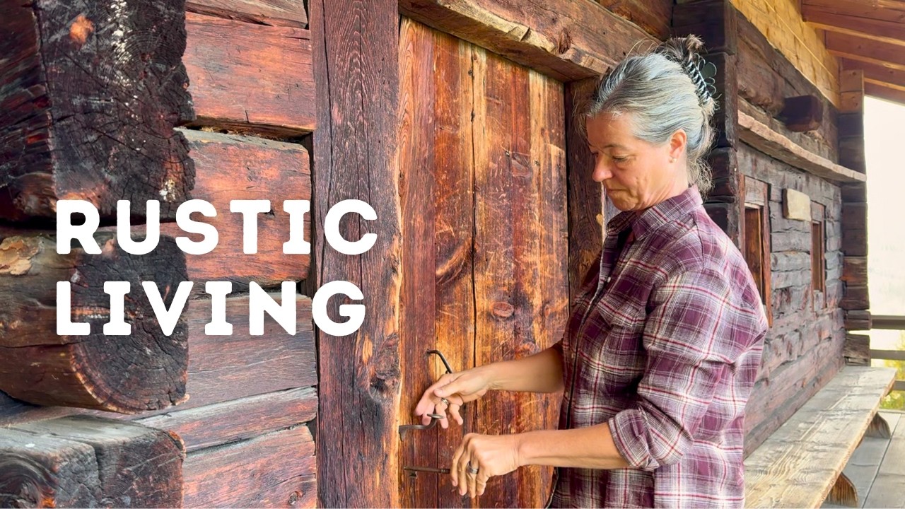 Simple Living in a Rustic Hut in the Austrian Alps