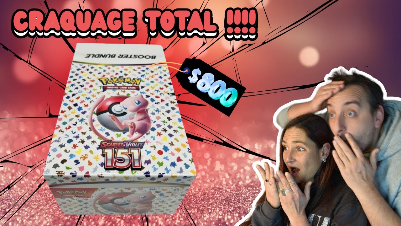 🎊 OUVERTURE D&rsquo;UNE DISPLAY COMPL&Egrave;TE DE BUNDLES POK&Eacute;MON 151 POUR NOS POTES ! 🎊