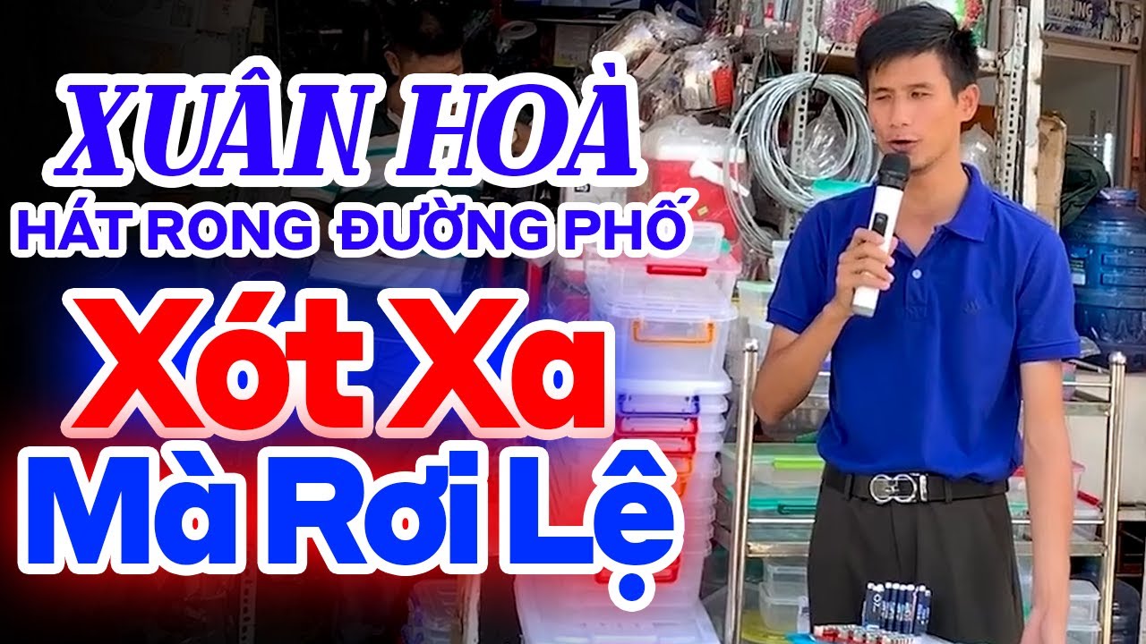 XUÂN HOÀ Ca Sĩ Mù Hát Rong Đường Phố Khiến Cả Phố Nghe Mà Rơi Nước Mắt - Lk Em Hãy Về Đi