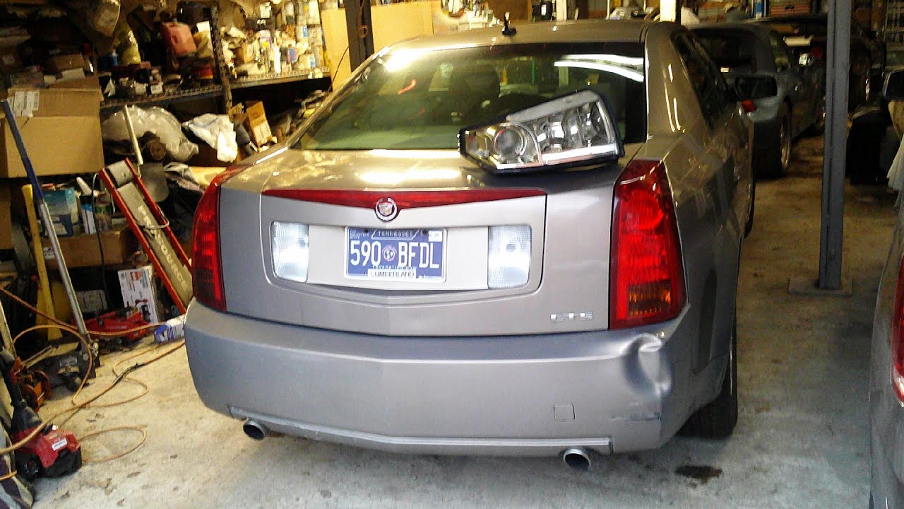 How to replace the taillight in a Cadillac CTS. Replacing a taillight bulb in a Cadillac CTS