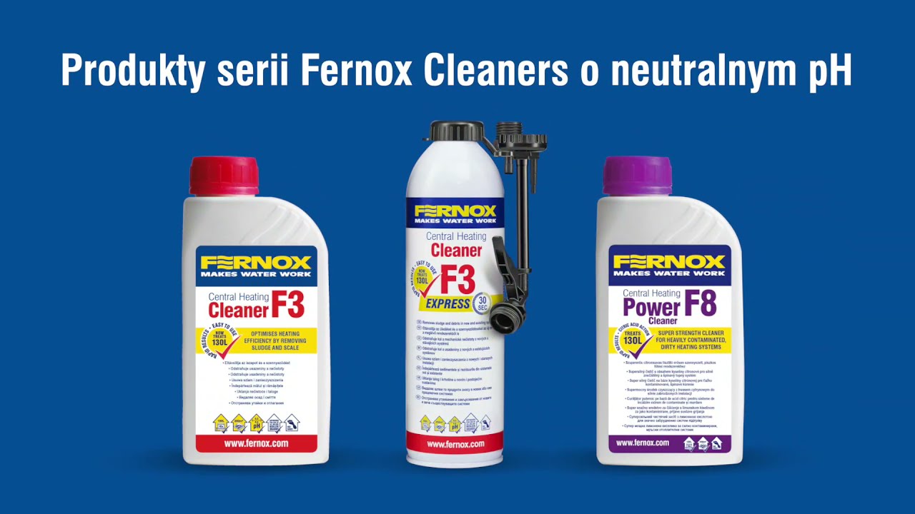Jak działają środki Fernox przeznaczone do czyszczenia instalacji grzewczych!