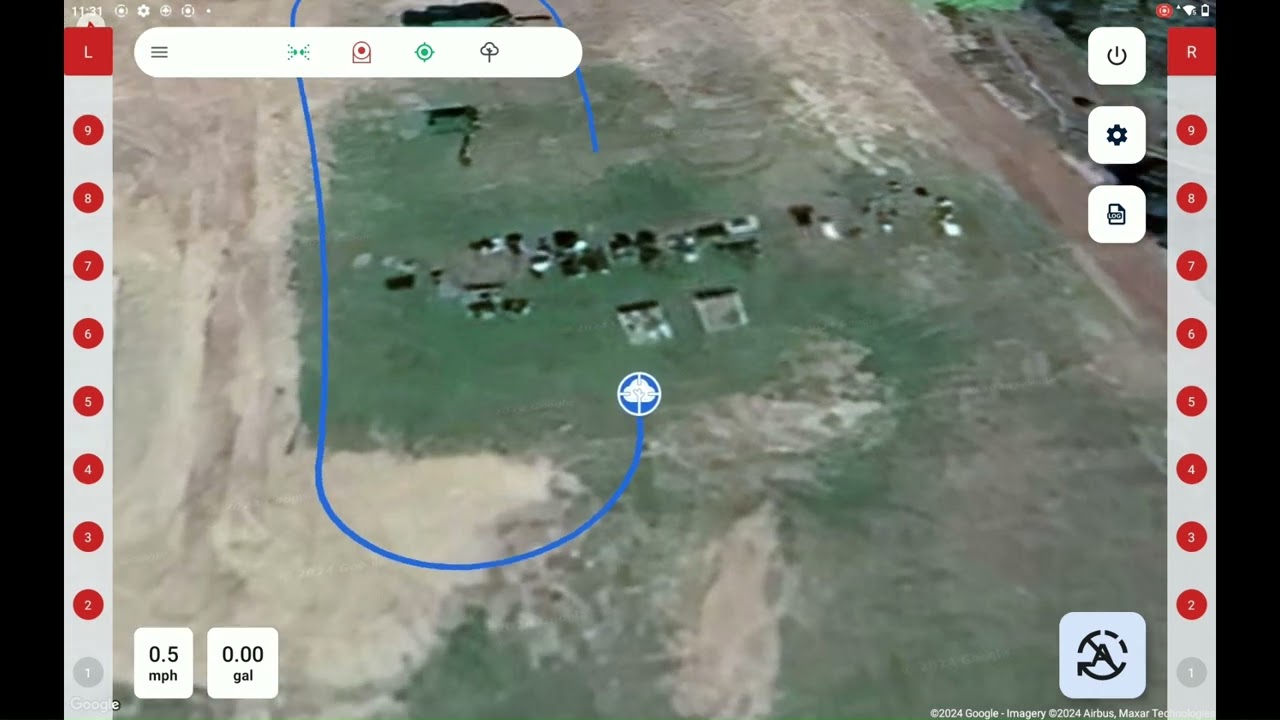 Resetting Spray Volume and Path Data in the Smartapply App