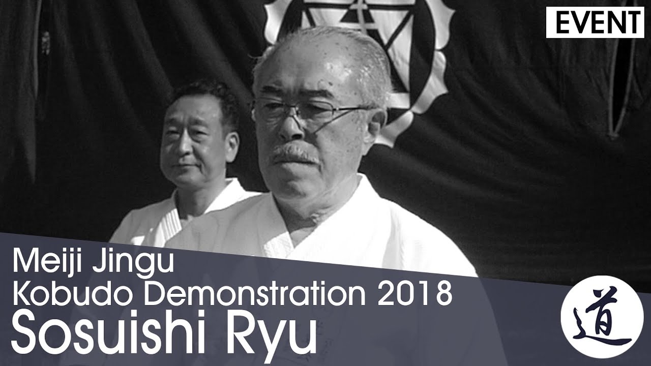 Sosuishi Ryu Kogusoku Koshi-no-Mawari - Kimura Akio - Meiji Jingu Kobudo Demonstration 2018