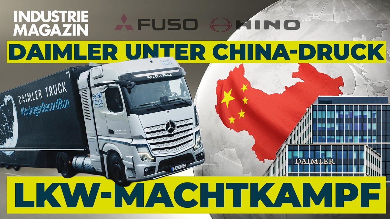 Das Ende der Welt AG: Daimler und Toyota im LKW-Machtkampf gegen China | INDUSTRIEMAGAZIN