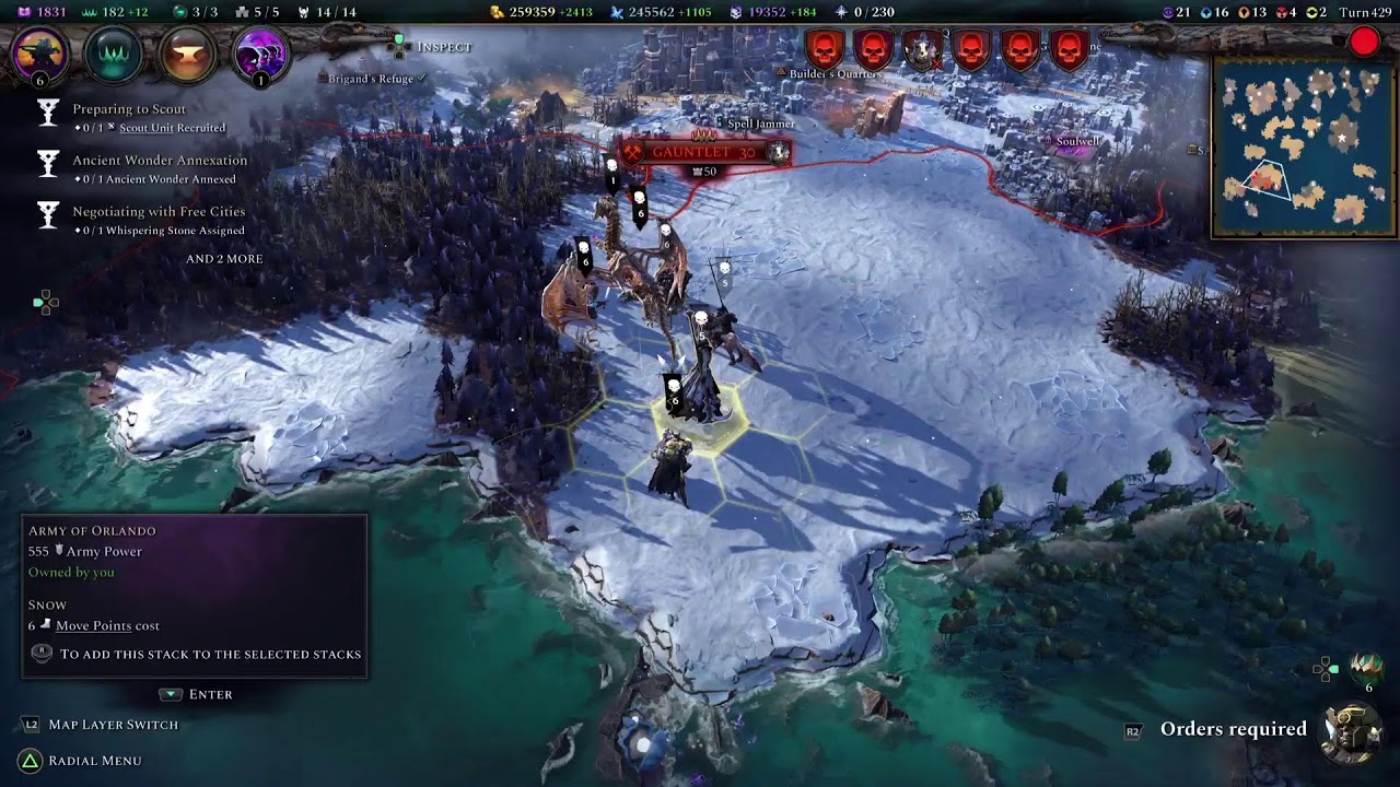 Age of Wonders 4. Destroying my enemies.