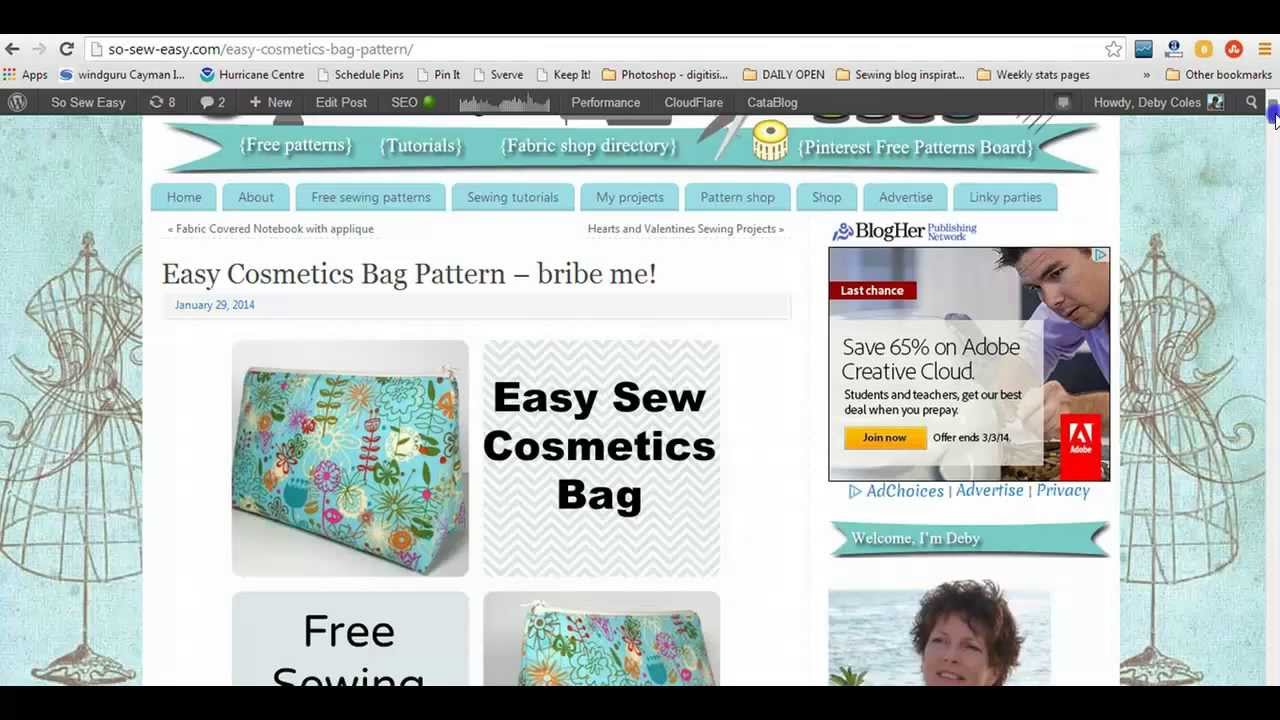 How to download and print PDF Sewing patterns