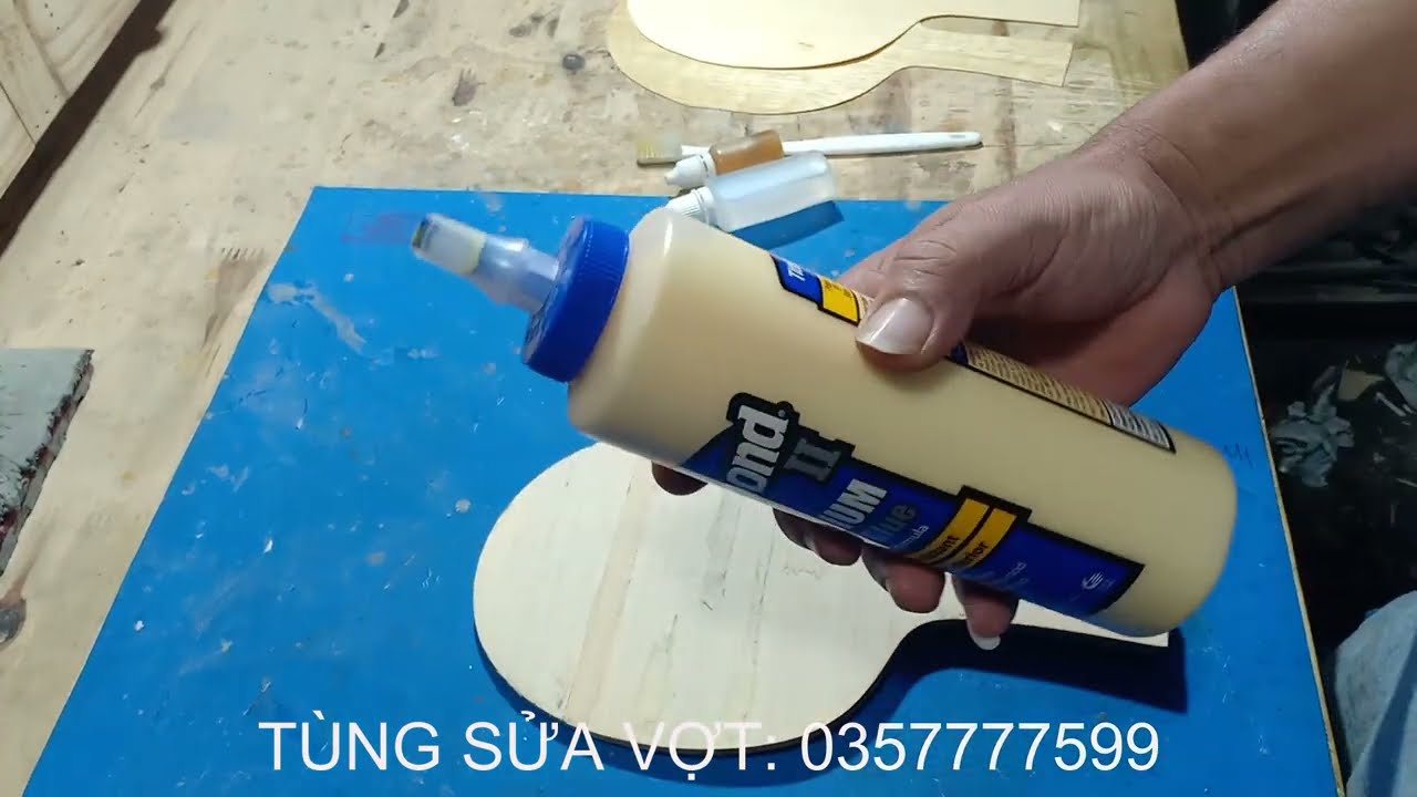Độ cốt vợt Mizutani để đánh một mặt gai