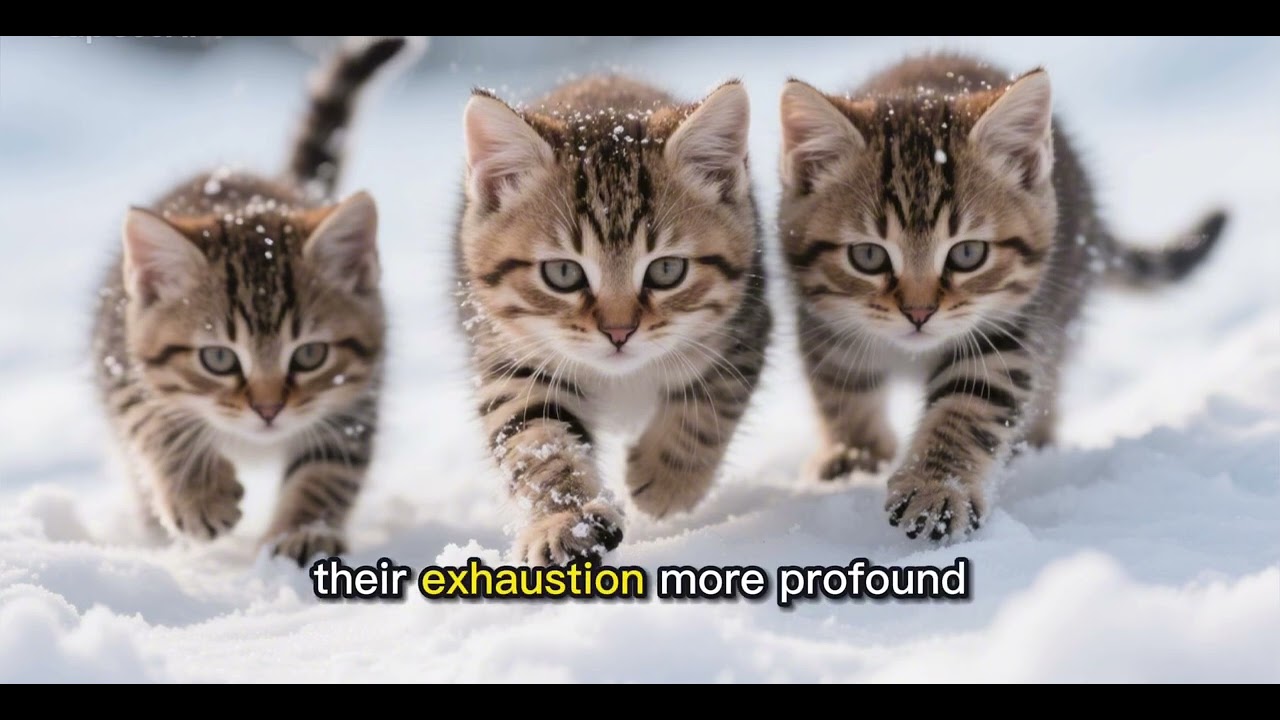 A Mother Cat and Her Three Kittens | A Heartwarming Story 🐾